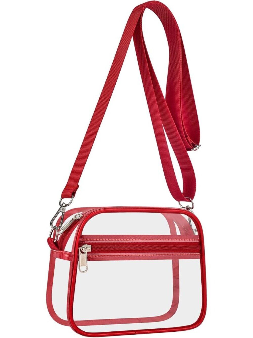 Clear Stadium Bag | Waterproof PVC Handbag for Concerts & Game Days | Unisex
